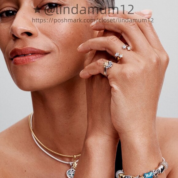 Pandora Lucky Star & Heart Charm - Picture 6 of 6